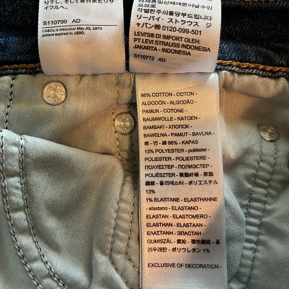 Levi’s Wedgie Straight High Rise Size 28 - Picture 12 of 16